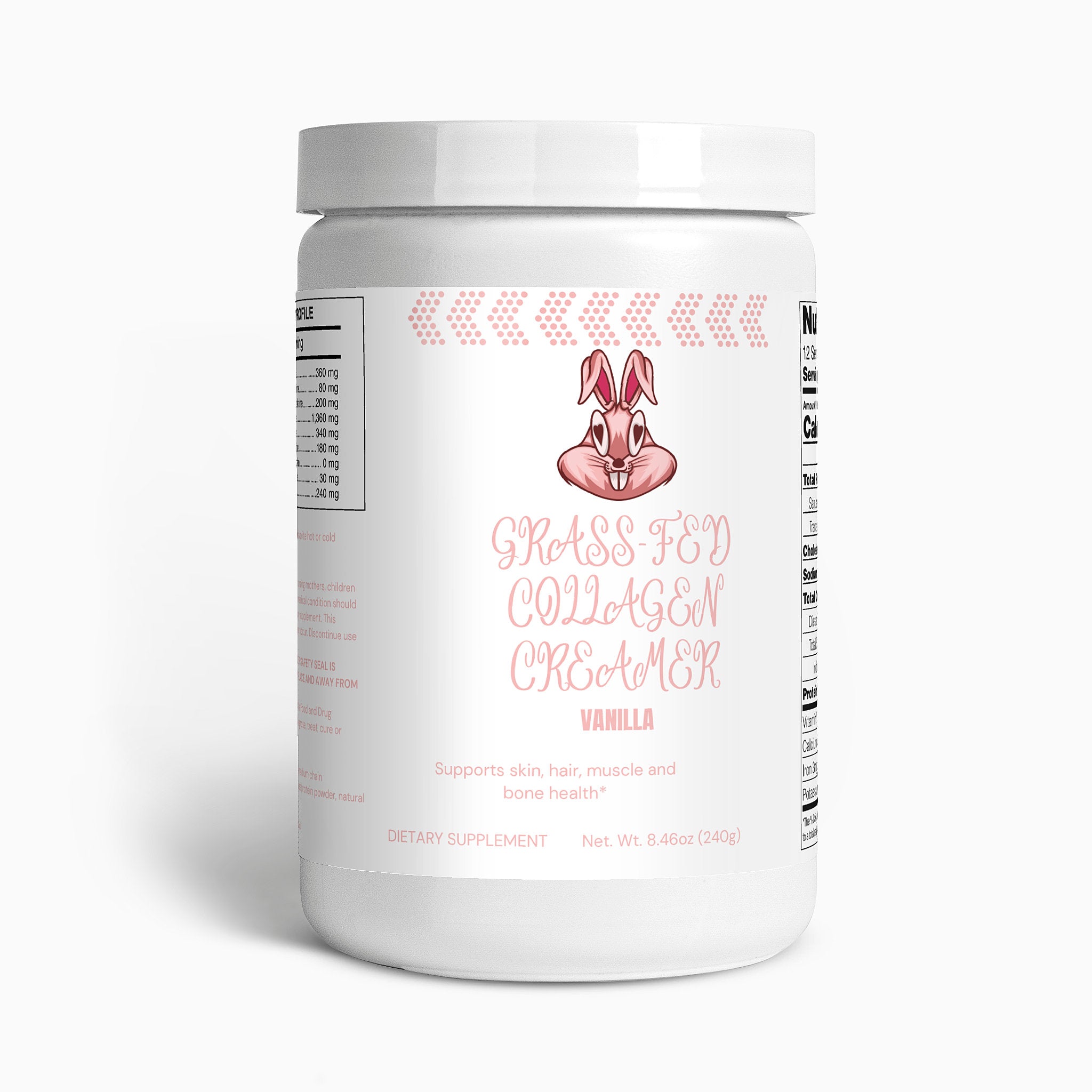 Grass-Fed Collagen Creamer (Vanilla)